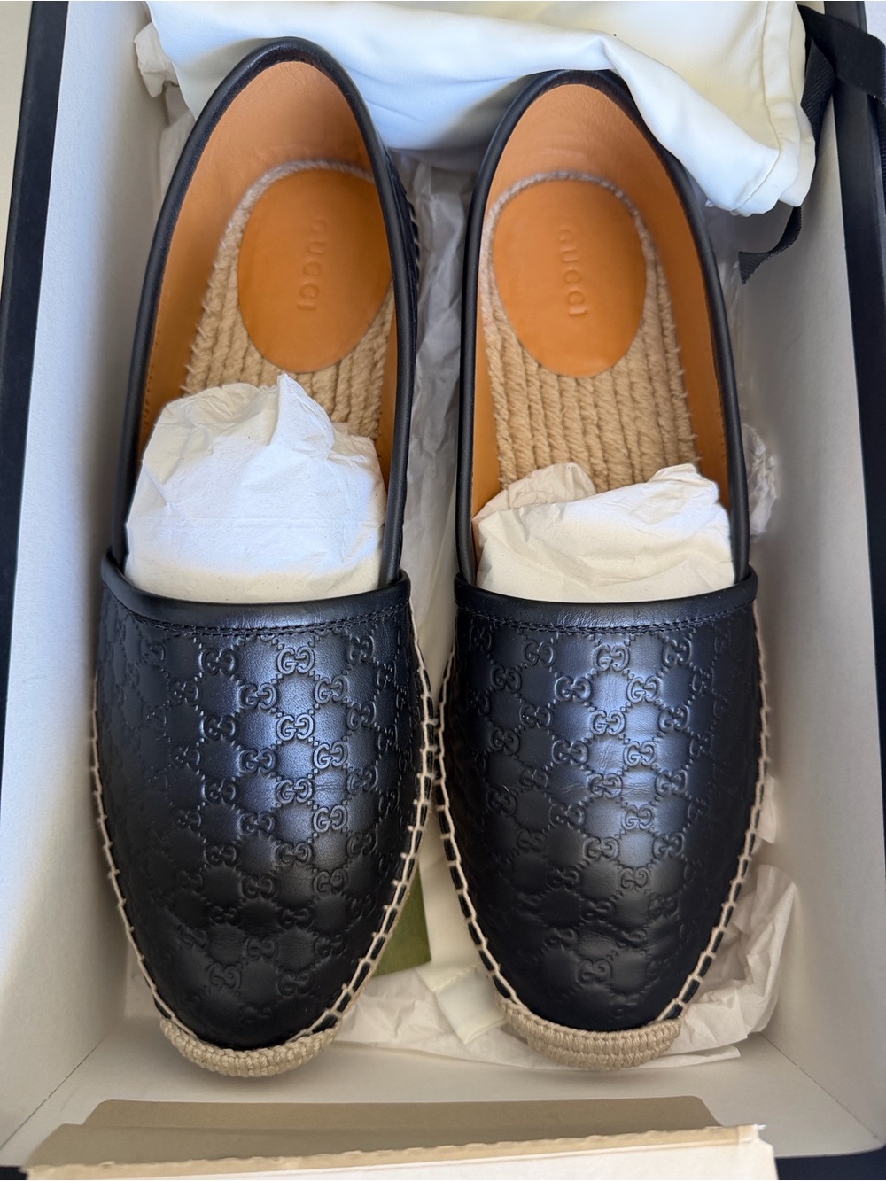Gucci Microguccissima Leather
Espadrille